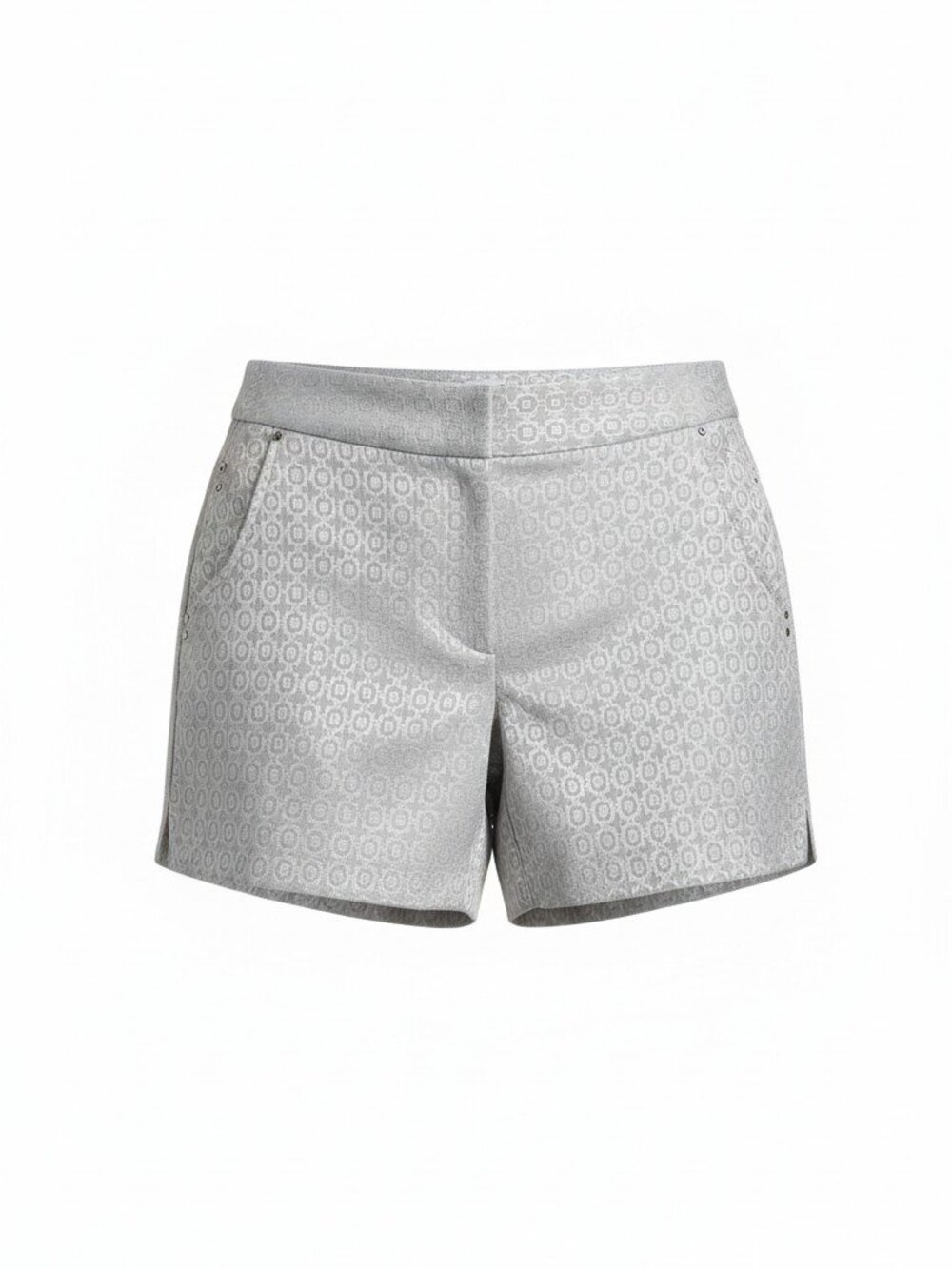 Cache Women's Geometric / Medallion Jacquard Pattern Shorts